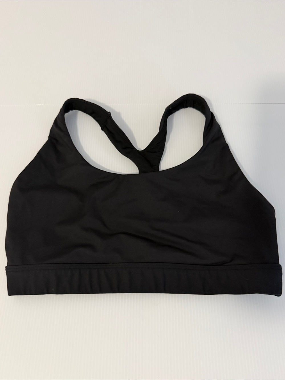 Athleta Black Racerback Sports Bra Women’s small Excellent condition